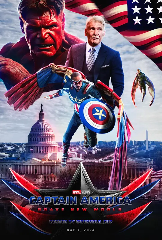 فیلم Captain America: Brave New World 2025 کاپیتان آمریکا: دنیای شگفت انگیز