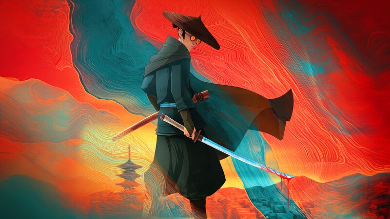 دانلود سریال Blue Eye Samurai 2023 سامورایی چشم آبی