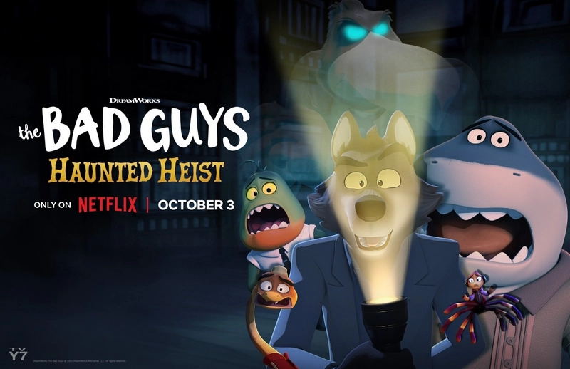 دانلود انیمیشن The Bad Guys: Haunted Heist 2024 بچه های بد: سرقت تسخیر شده