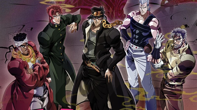 دانلود سریال JoJo’s Bizarre Adventure 2012 ماجراجویی عجیب و غریب جوجو